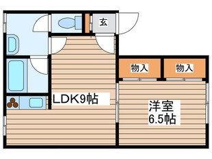 ラメール西線８条の物件間取画像